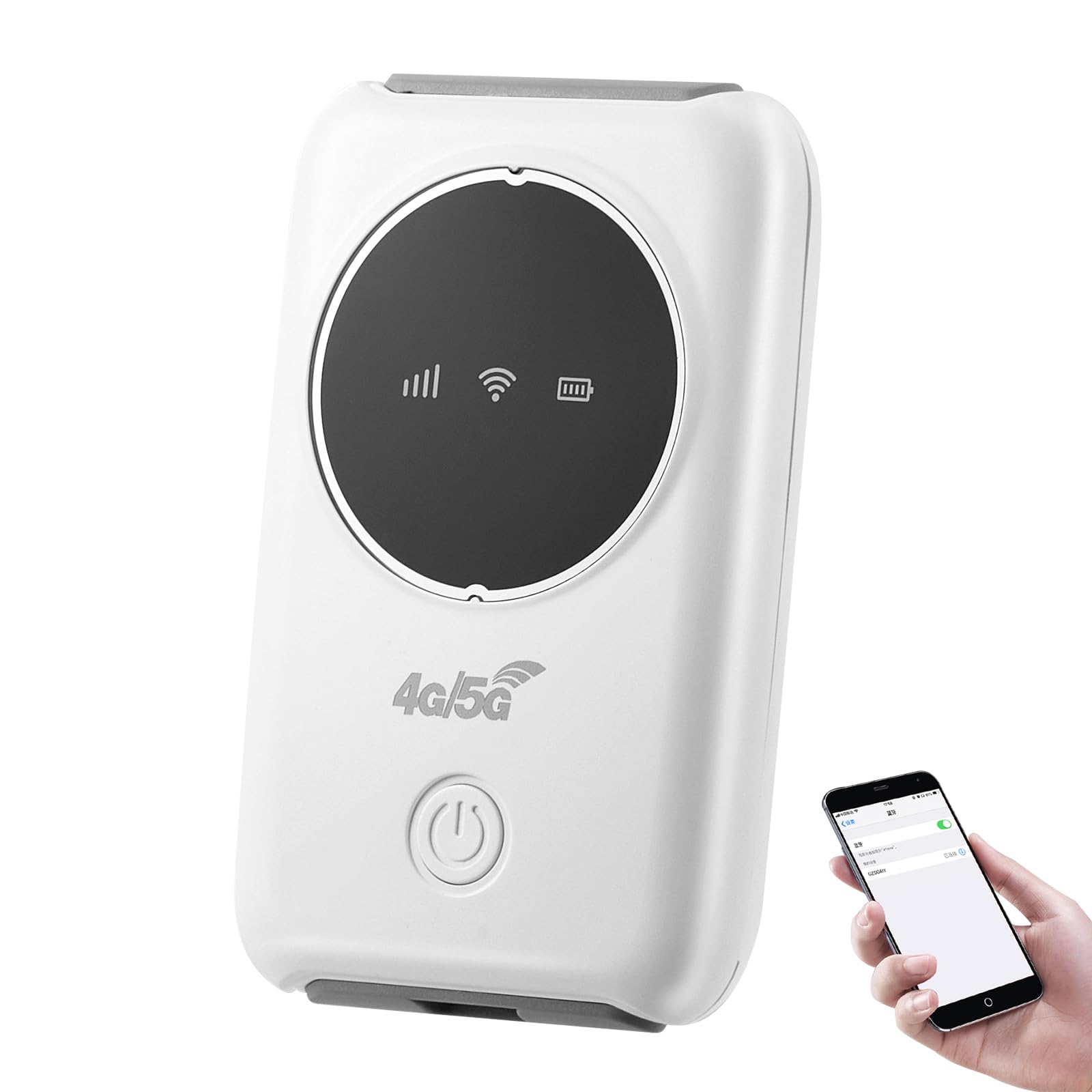 Portable Wifi Router,4G Portable WiFi Hotspot & Travel Router - Mobile MiFi Device with SIM Card Slot, Long Battery for Wireless Internet up to 10 Users,for Mobile Broadband Devices-image-8