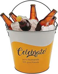 Tuut, Linha Bar, Balde de Gelo Redondo, Estampa Sortida, 5L