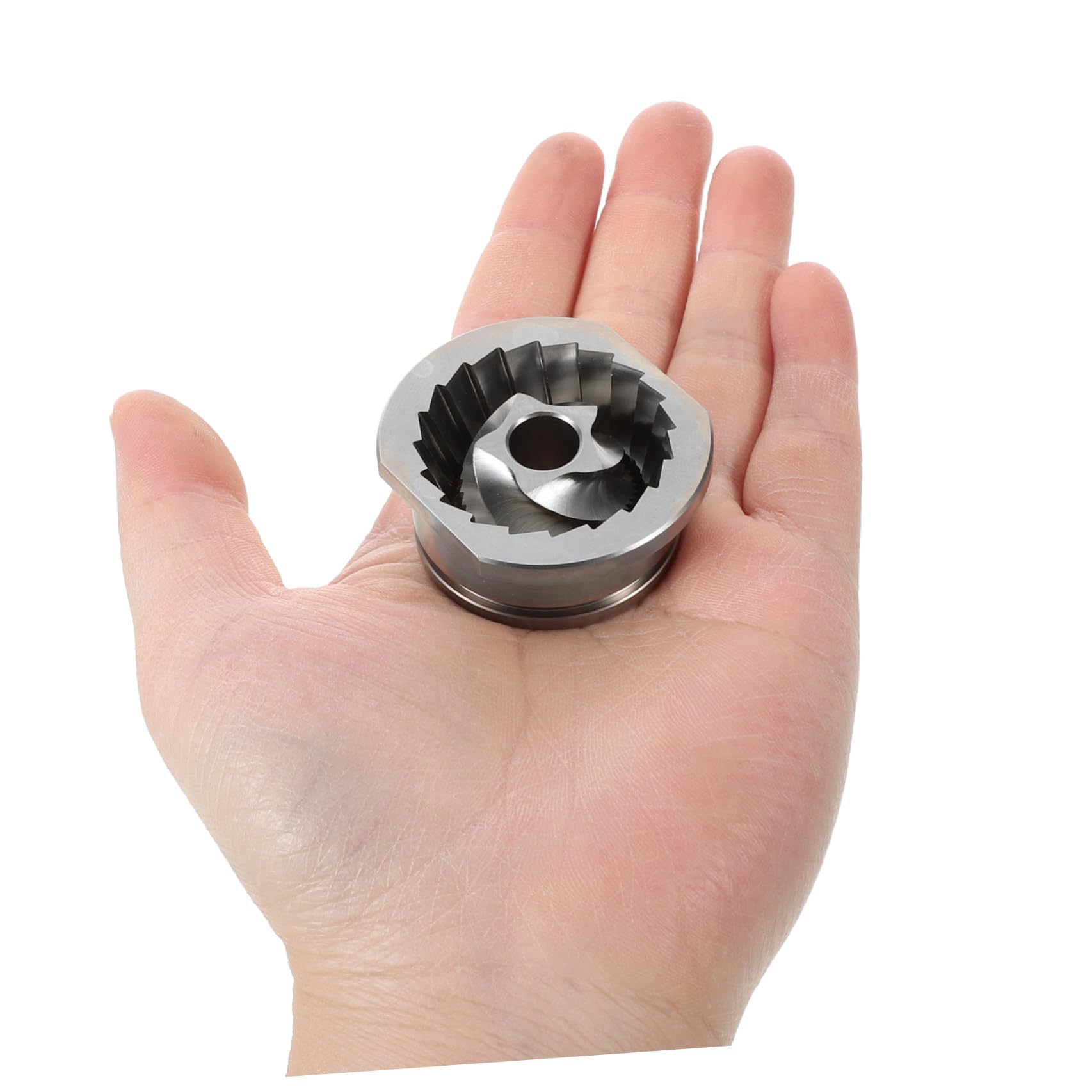 SHINEOFI Set di Macine Coniche in Acciaio Inox da 48 MM per Macchine da Caffè Espresso Jura Ricambi per Macinacaffè Automatici Accessori per Sostituzione Macina per Uso Domestico e