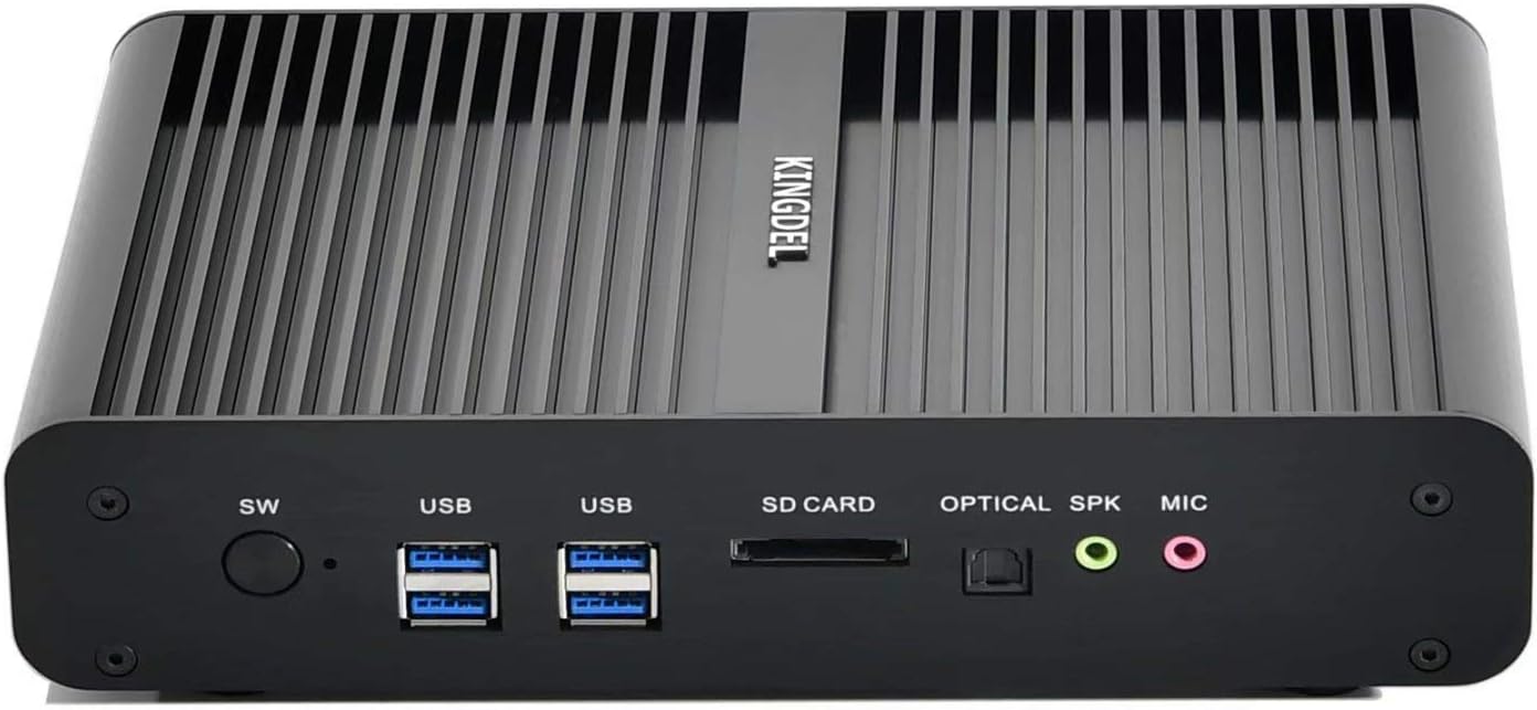 60% оƒƒ Dіѕсоunt Kingdel Intel 5th Generation i7 CPU, 4K HTPC, Fanless Mini Box PC with 16GB RAM, 256GB SSD, 2xHD Ports, 2xLAN, 1xSPDIF, 4xUSB3.0, Wi-Fi, Windows 10 Pro Flаѕh Dеаlѕ - 70% оƒƒ Kingdel Intel 5th Generation i7 CPU, 4K HTPC, Fanless Mini Box PC with 16GB RAM, 256GB SSD, 2xHD Ports, 2xLAN, 1xSPDIF, 4xUSB3.0, Wi-Fi, Windows 10 Pro