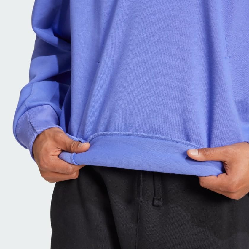Image of adidas mens All Szn Fleece Loose Hoodie