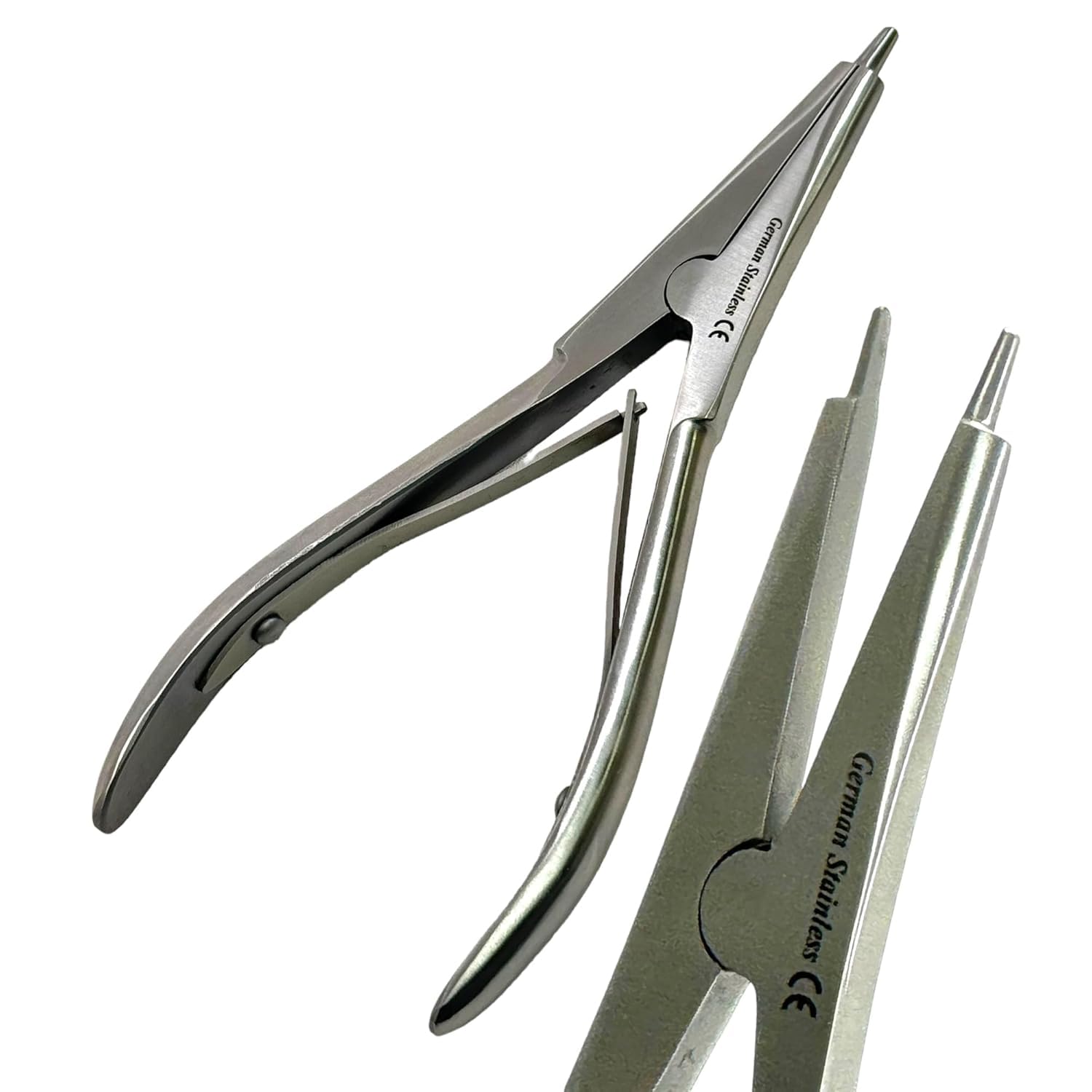 Tube Expander Plier for Hearing Aid Tubing with Spring-Loaded Handle | Silicone Tubing Expander Pliers Multi-Function | German Stainless Steel (1