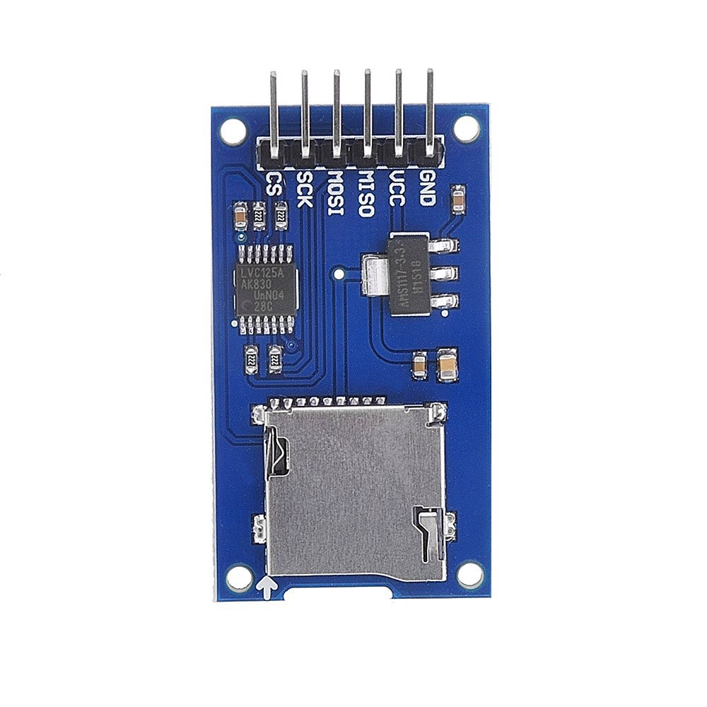 Module de Micro SD Carte SPI Micro Lecteur Memoire SD TF Carte memoire Carte Module Bouclier pour Arduino