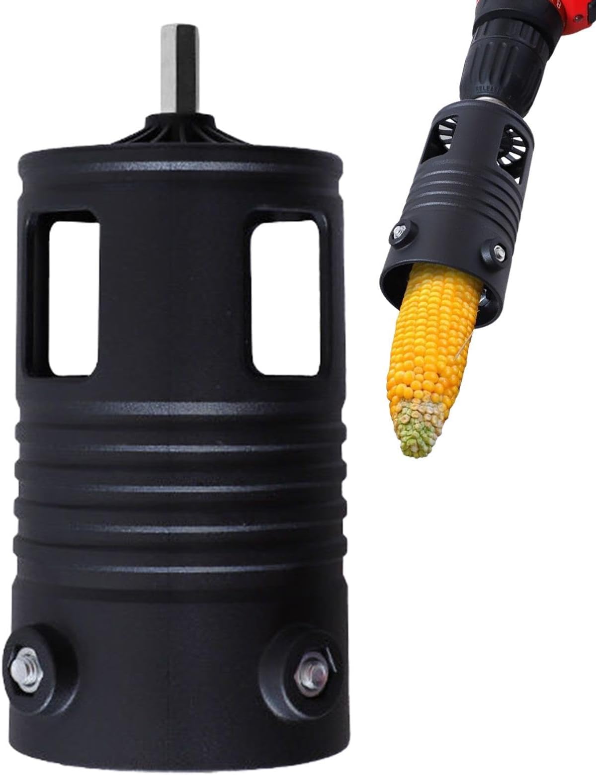 Corn Peeling Tool Electric – Drill Bit Accessory Cob, Separator Farmers Parents Waiters, Grandpa Mother Father Family Friends | Farmers Parents Waiters Grandpa Mother Father Family Friends
