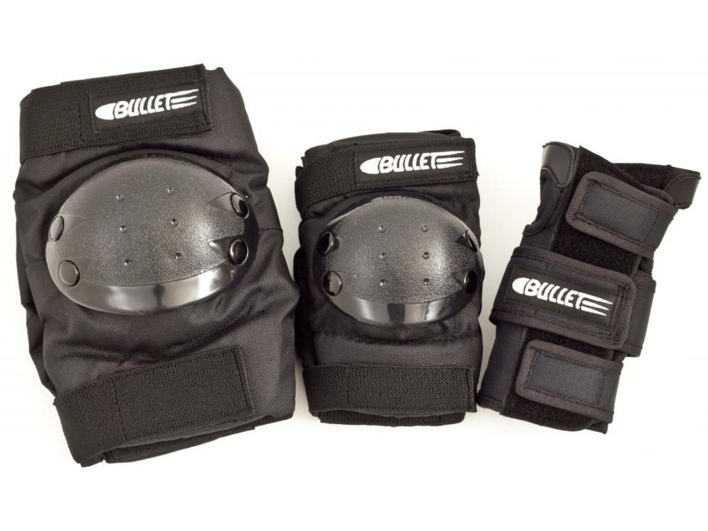 Bullet Combo Standard Junior Padset - Black