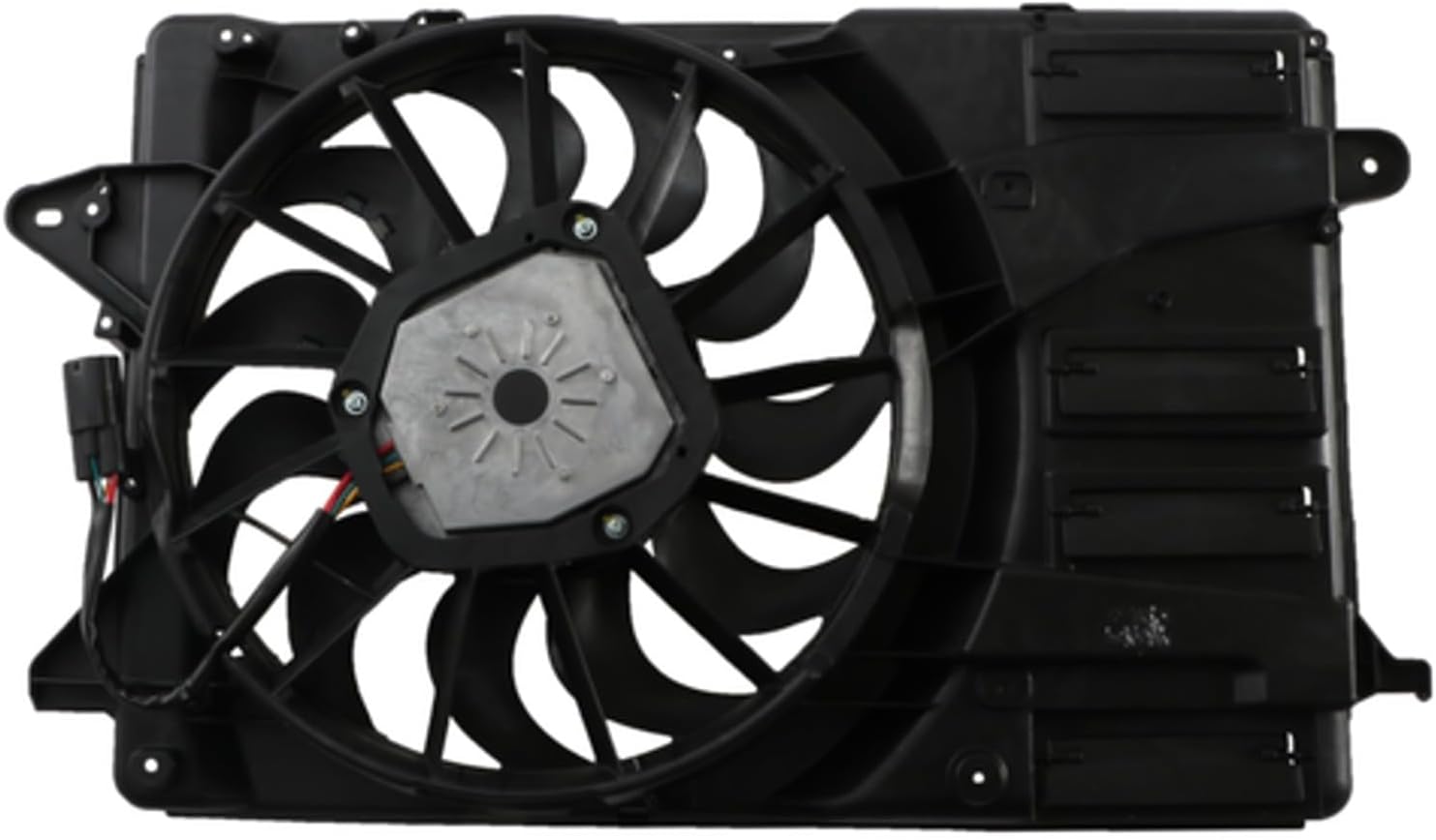 Replacement Engine Cooling Fan Assembly for 2016-2020 Buick, Chevrolet LaCrosse, Malibu (1.5L 4 Cylinder)