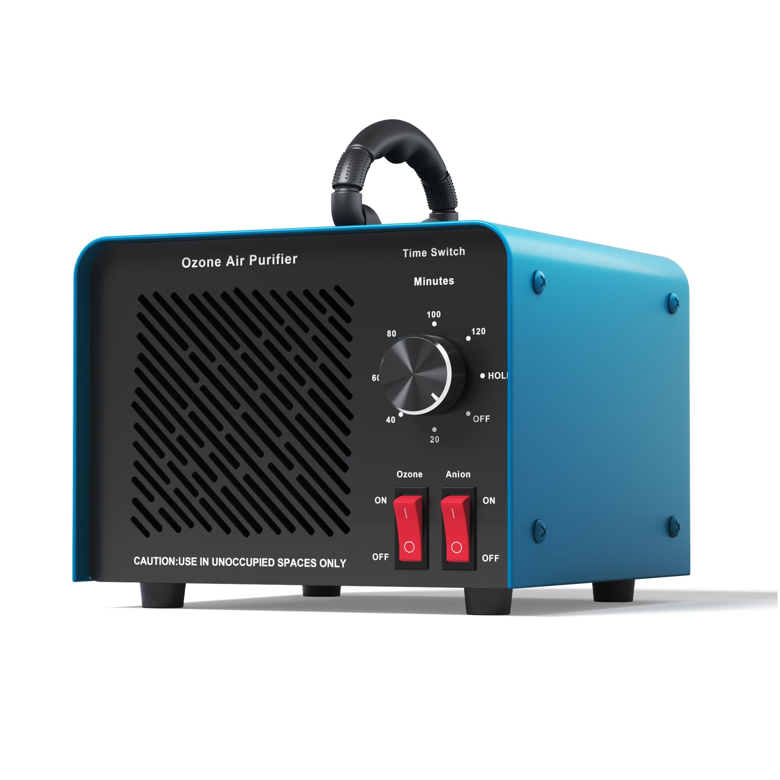 120,000mg/h Ozone Generator High Capacity Ozone Machine & 1 Billion Negative Ion Air Purifier
