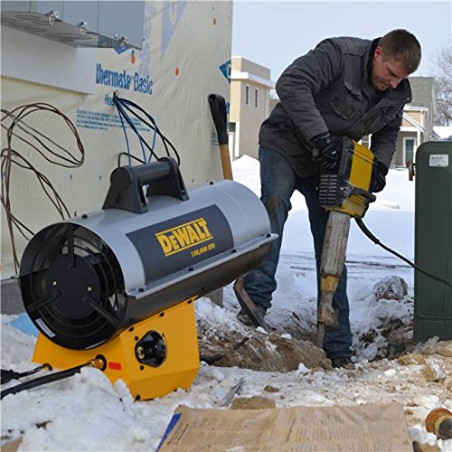 125,000 BTU Forced Air Propane Heater | escapeauthority.com