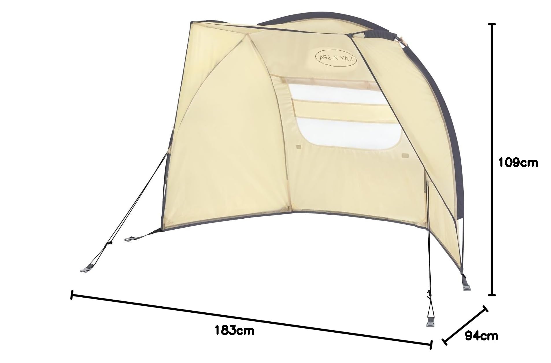 Bestway LAY-Z-SPA Sonnenschutzdach, 183 x 94 x 109 cm