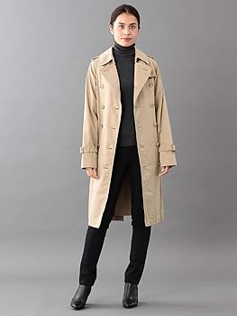 Amazon | (サンヨー) SANYO 100年 コート Aged ロング トレンチ コート