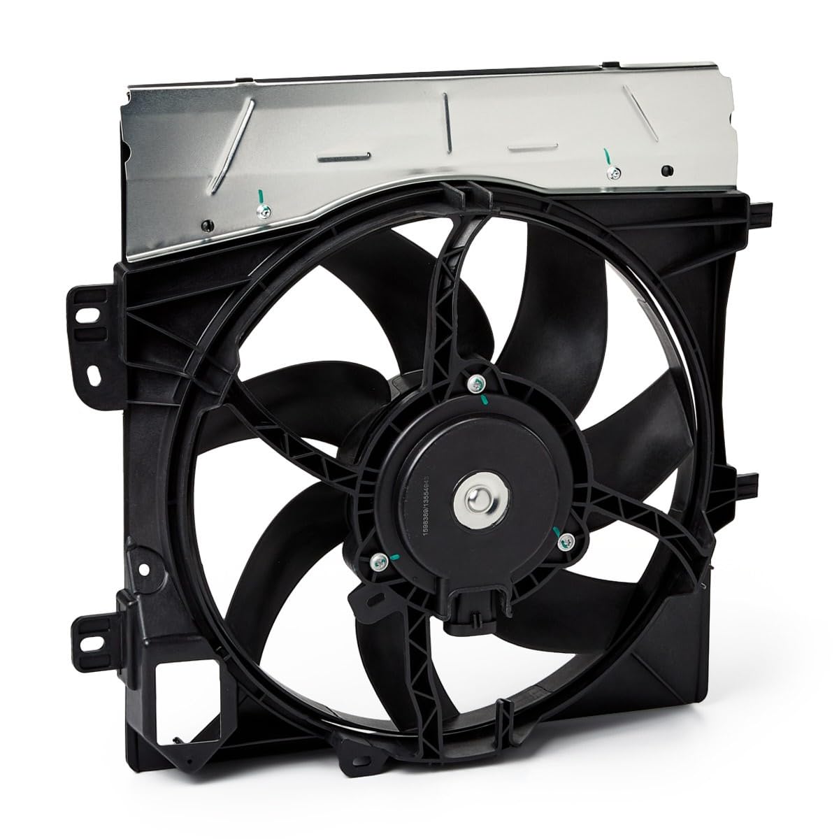 RIDEX 508R0140 Ventilador de motor con bastidor radiador (armazón) Compatible con PEUGEOT 208 I Hatchback CA, CC