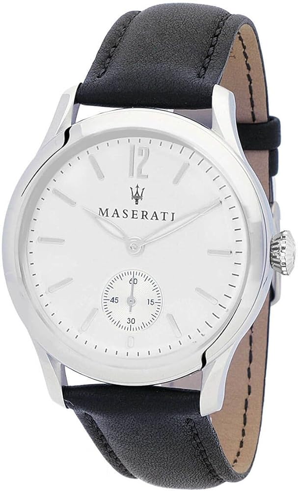 Maserati orologio PER uomo CASSA IN ACCIAIO CINTURINO IN PELLE R8851125003