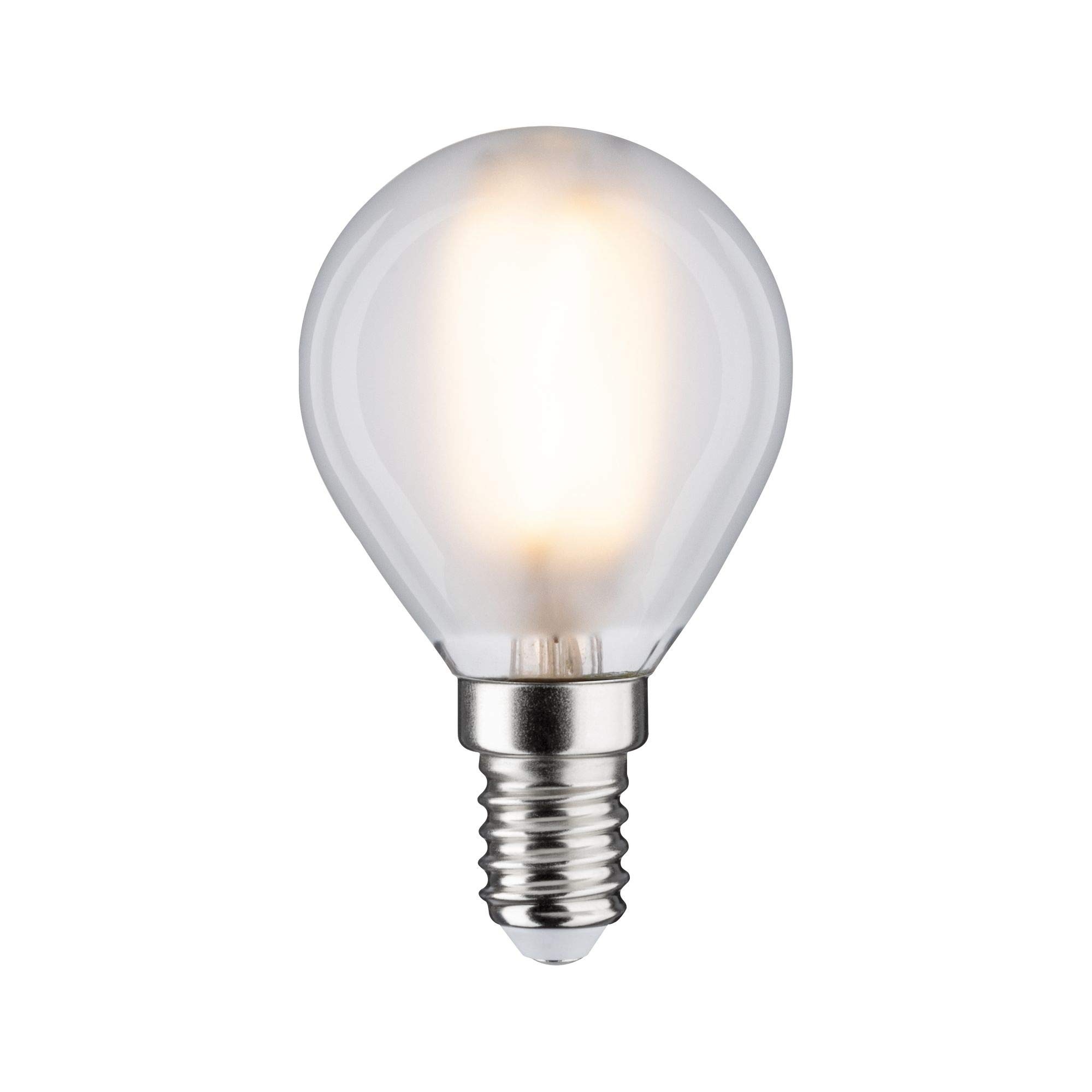 Paulmann 28632 LED Drop-Shaped Filament lamp 5 watts Classic lamp dimmable matt 2700 K Warm White E14