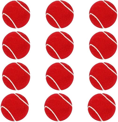 REDANT Cricket Tennis Ball for Practice & Training | Standard Size | Durable Rubber Material | Ideal for Indoor & Outdoor ...