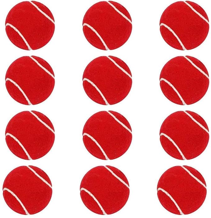 Light Weight Tennis Ball | Perfect for Recreational Sports, Cricket and Kids, Pa