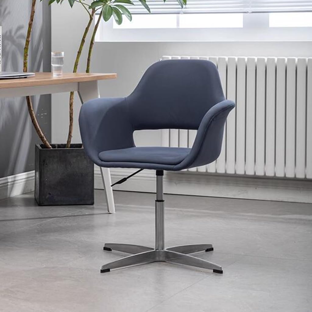 Chaise de bureau pivotante à dossier haut réglable pour optimiser votre posture sans abîmer le sol