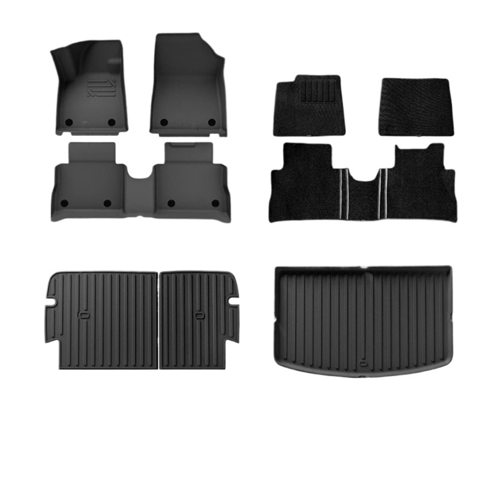 TPE Floor Mats Compatible with Ora Haomao GWM ORA 03 2024-2021 Cars Fully and Trunk Liners Backrest Cushion — view 2