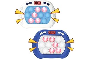 2 Pack Pop It Game with LED Screen
