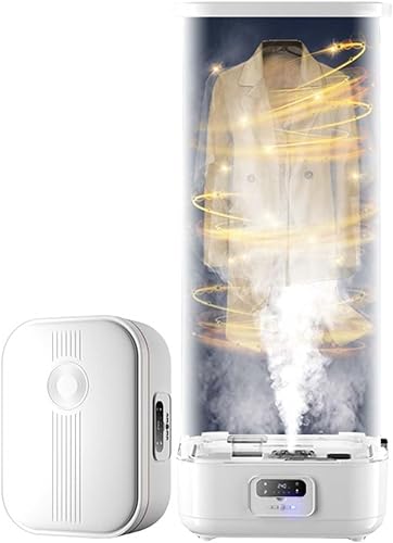 Máquina de planchado de prensa de vapor, secadora portátil con circulación de aire caliente de 360, sincronización inteligente, cuidado automático