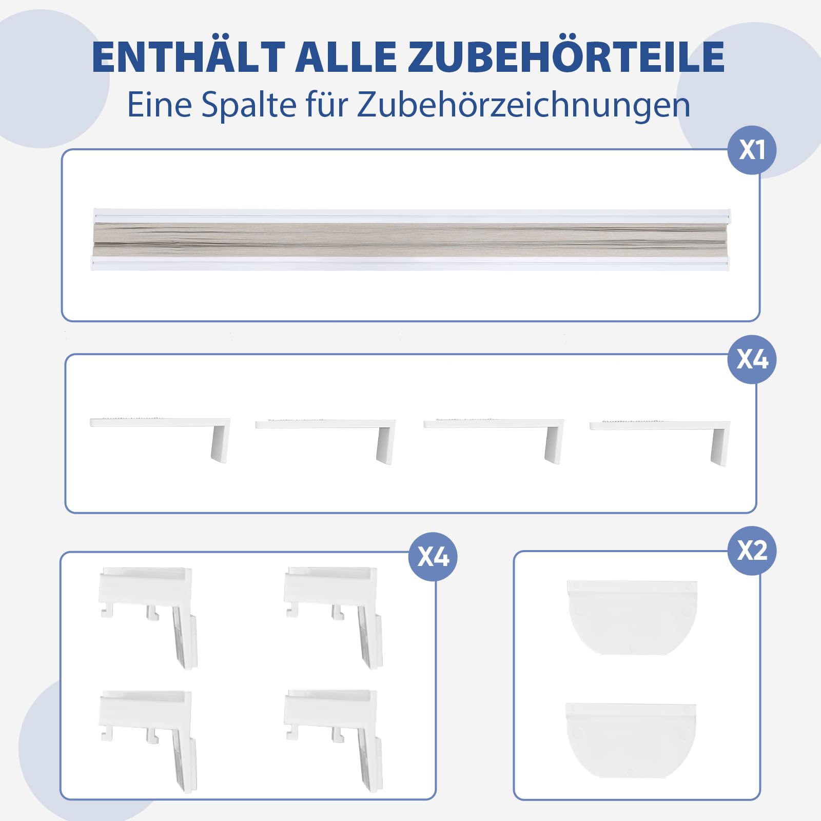 Sekey Wabenplissee Ohne Bohren Verdunkelung Rollo 100% verdunkelnd Blickdicht – Bild 8