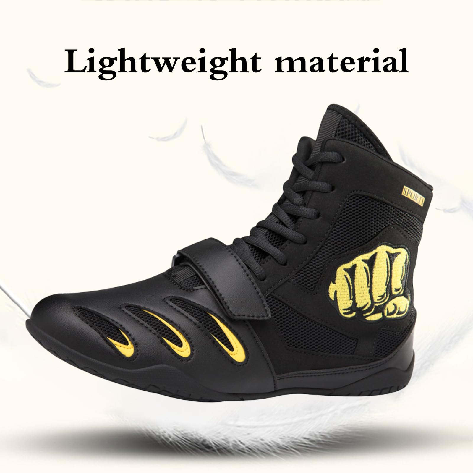 Scarpe Da Bodybuilding E Boxe Uomo - Leggere, Traspiranti E Flessibili Per Allenamento - Foto 9