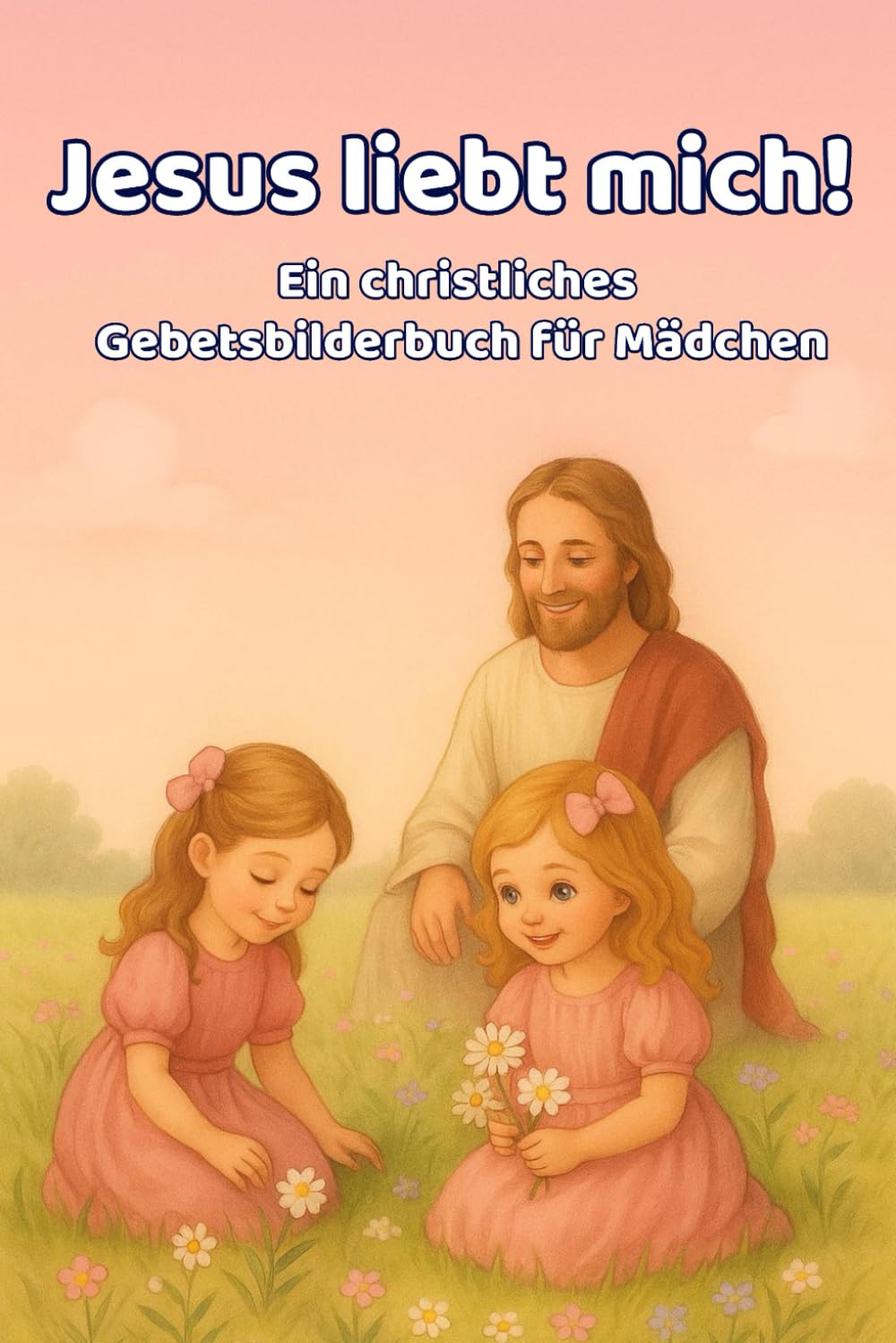 Jesus liebt mich: Ein liebevolles christliches Gebetsbilderbuch für Mädchen („Jesus liebt mich“ Mal- und Bilder-Gebetsbücher für Kinder)