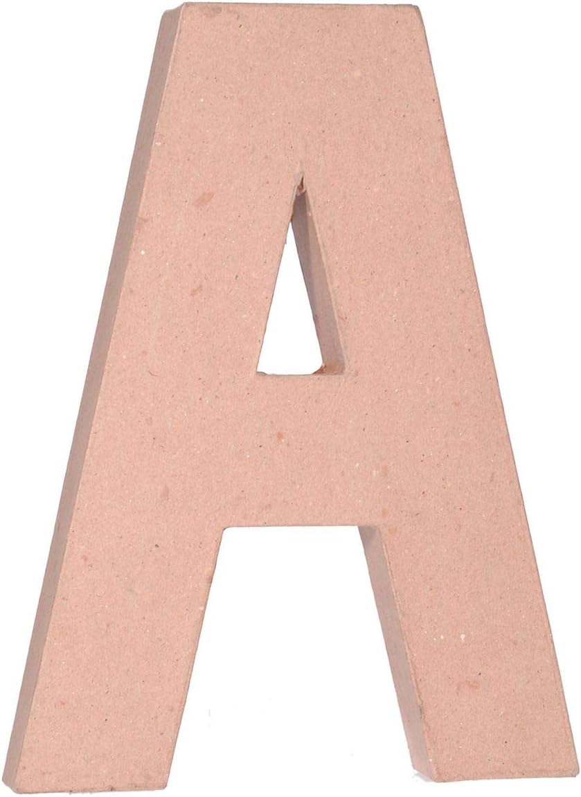 Darice Paper Mache Letter A 12 x 1.5 inches (3Pack) 2861A