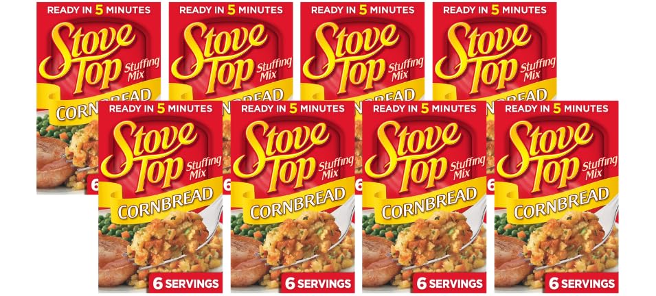 Image of Stove Top Stuffing Mix, Cornbread, 6 OZ (Pack of 8)