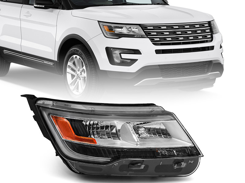 Amazon.com: FIONE Headlight Assembly for Ford Explorer 2016 2017