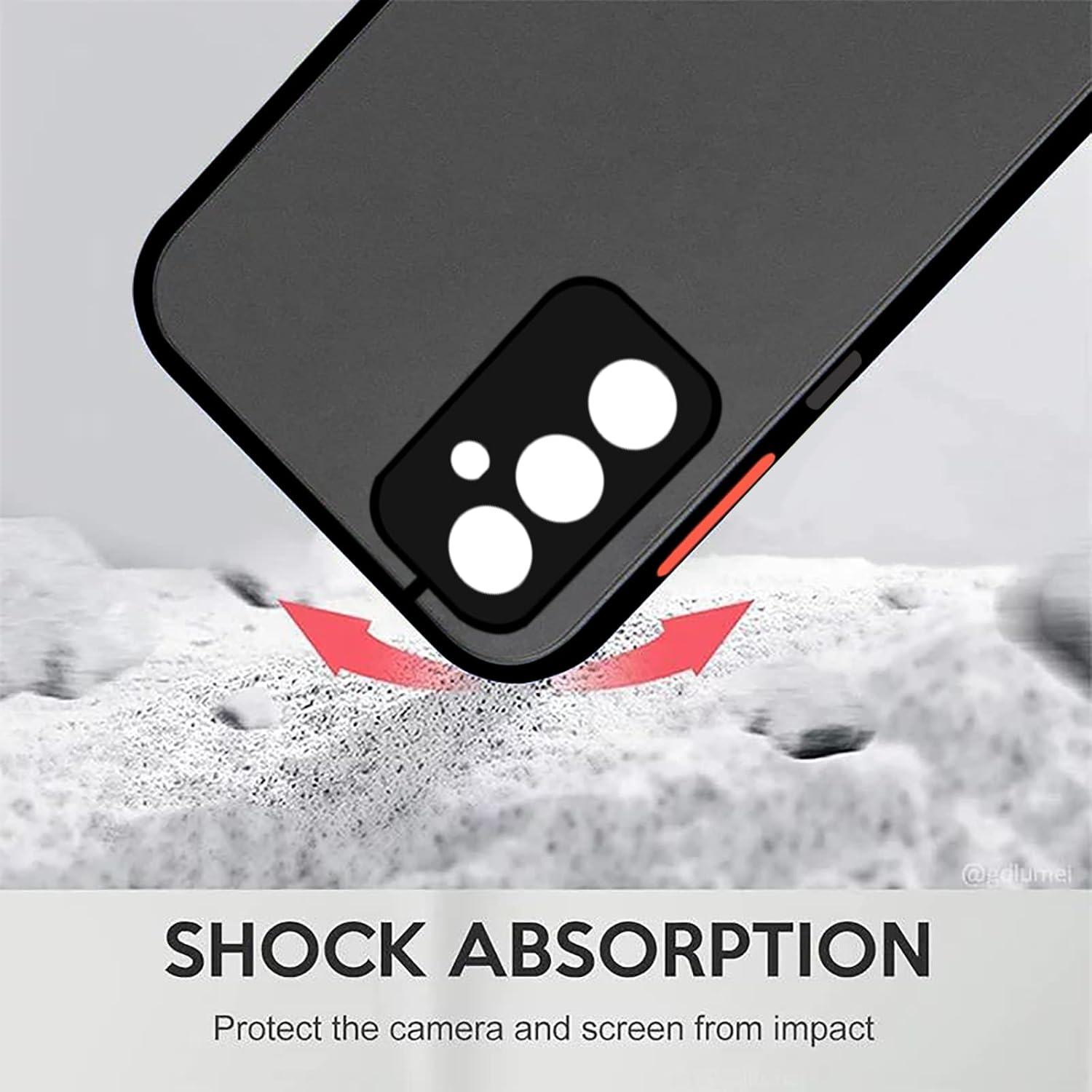 Amazon Brand - Solimo Polycarbonate Mobile Back Cover for Samsung Galaxy M52 5G (SAM-M52(5G)-Round-Black_Black) offers donot miss