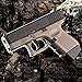 YOMENO Soft Bullet Gun Shell Fully Automatic Ejecting Toy Gun Prop Gun with Target Toy Pistol Stress Shot Fake Prop Shooting Game Toy Guns That Look Realistic