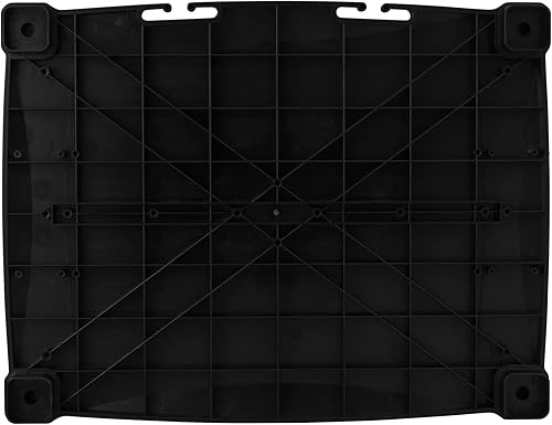 Miniatura 4 de Kantek Soporte para monitor con cajón, 17" X 13.25" X 3" a 6.5", negro, soporta 50 libras