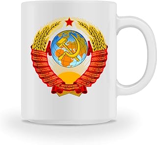 PlimPlom CCCP filiżanka do kawy Rosja ZSRR ZSRR kubek do kawy herbaty kakao - pomysł na prezent - filiżanka