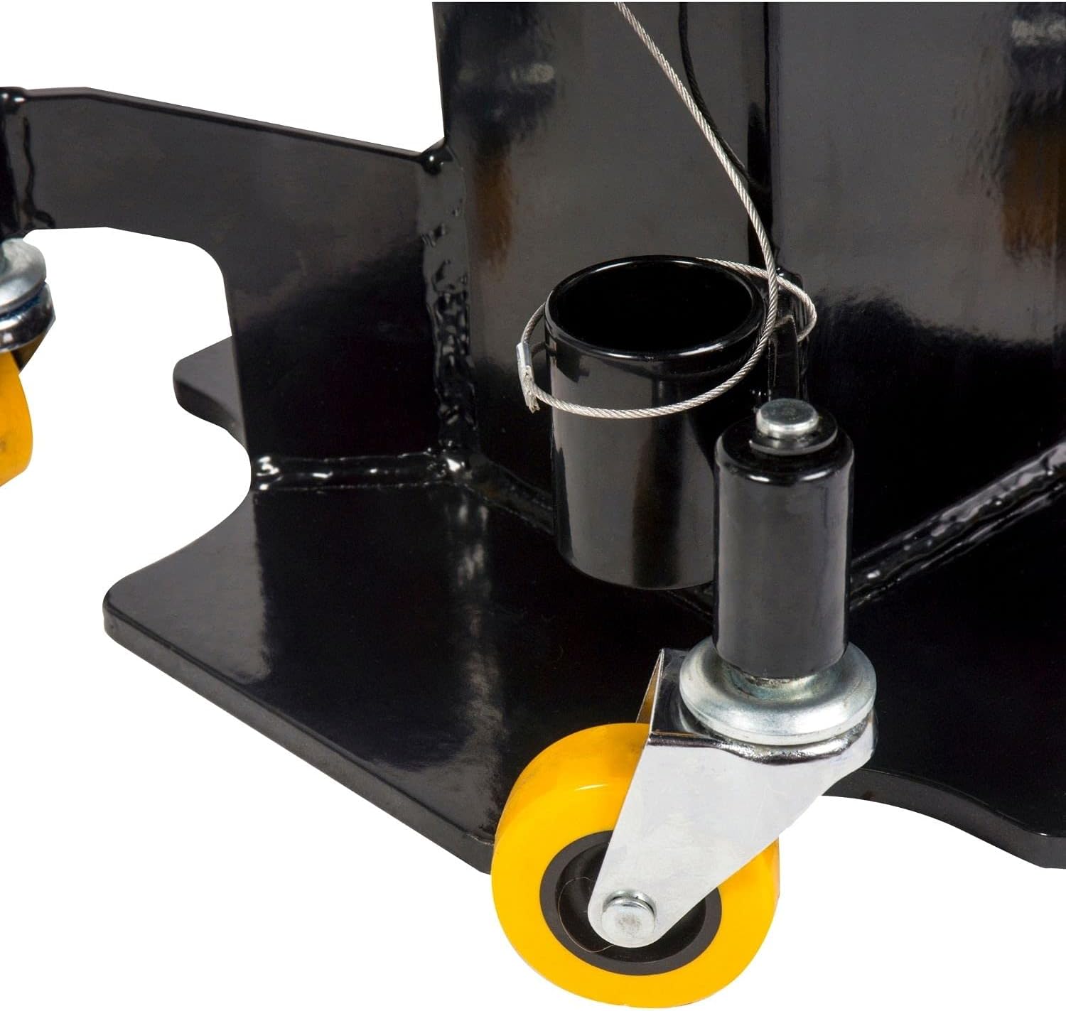 30 Ton Jack Stands - Pin Style Stand with Heavy Duty Welded Steel - 4-Caster Spider Design with Handle for Easy Positioning - Extra Safety Great for Auto Repair Garage Shop (33300)