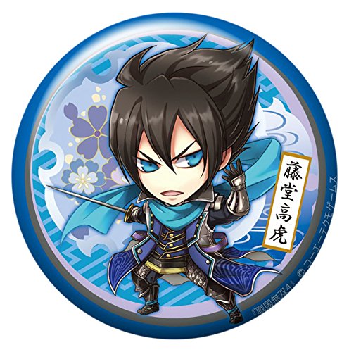 戦国無双4 藤堂高虎 缶バッジコレクション 戦国無双4 藤堂高虎 缶バッジコレクション 戦国無双4 缶バッジ