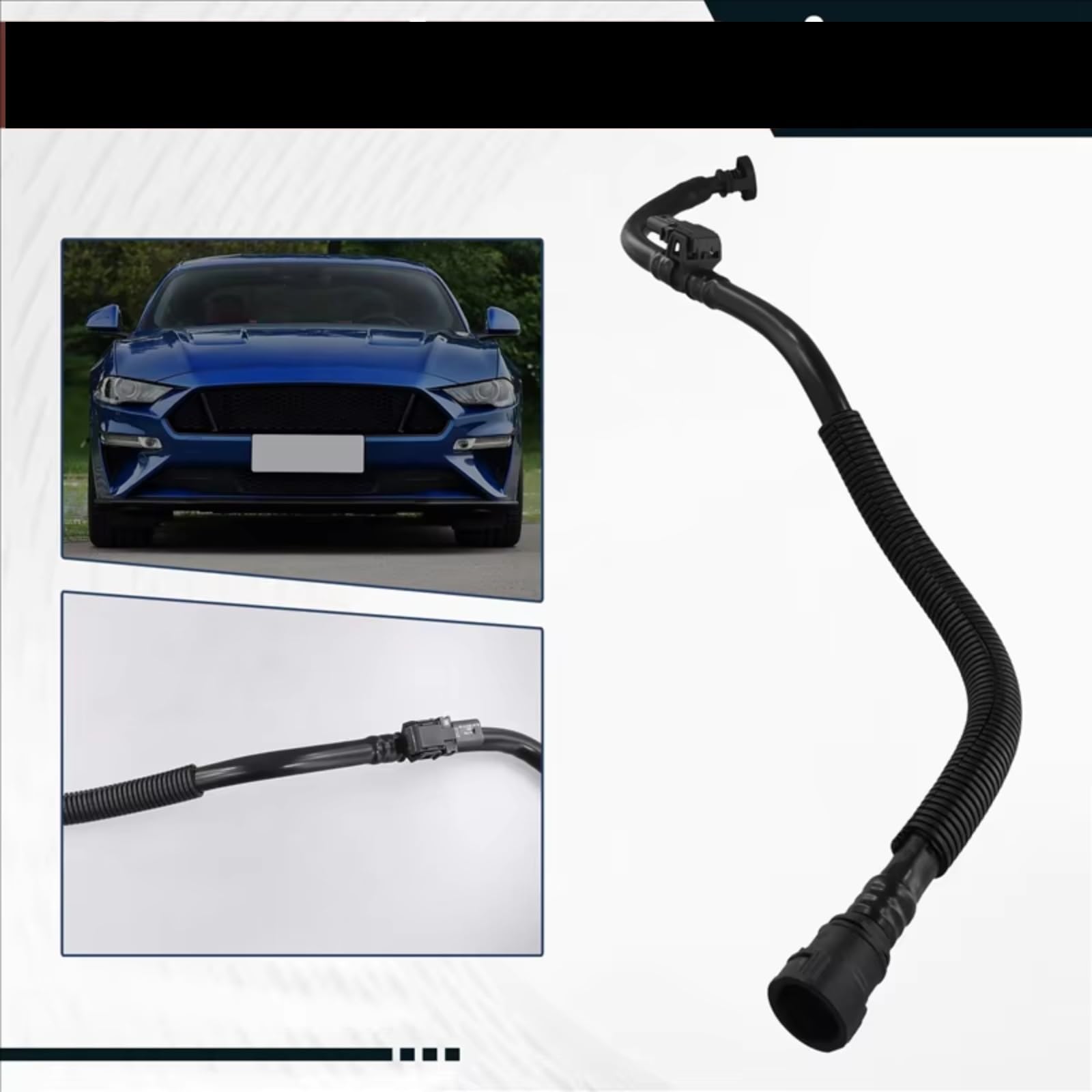 Tubo de ventilación del cárter para Mustang 2015 2016 2017 2018 y 2019. Manguera de ventilación del cárter. OEM: FR3Z6758E.