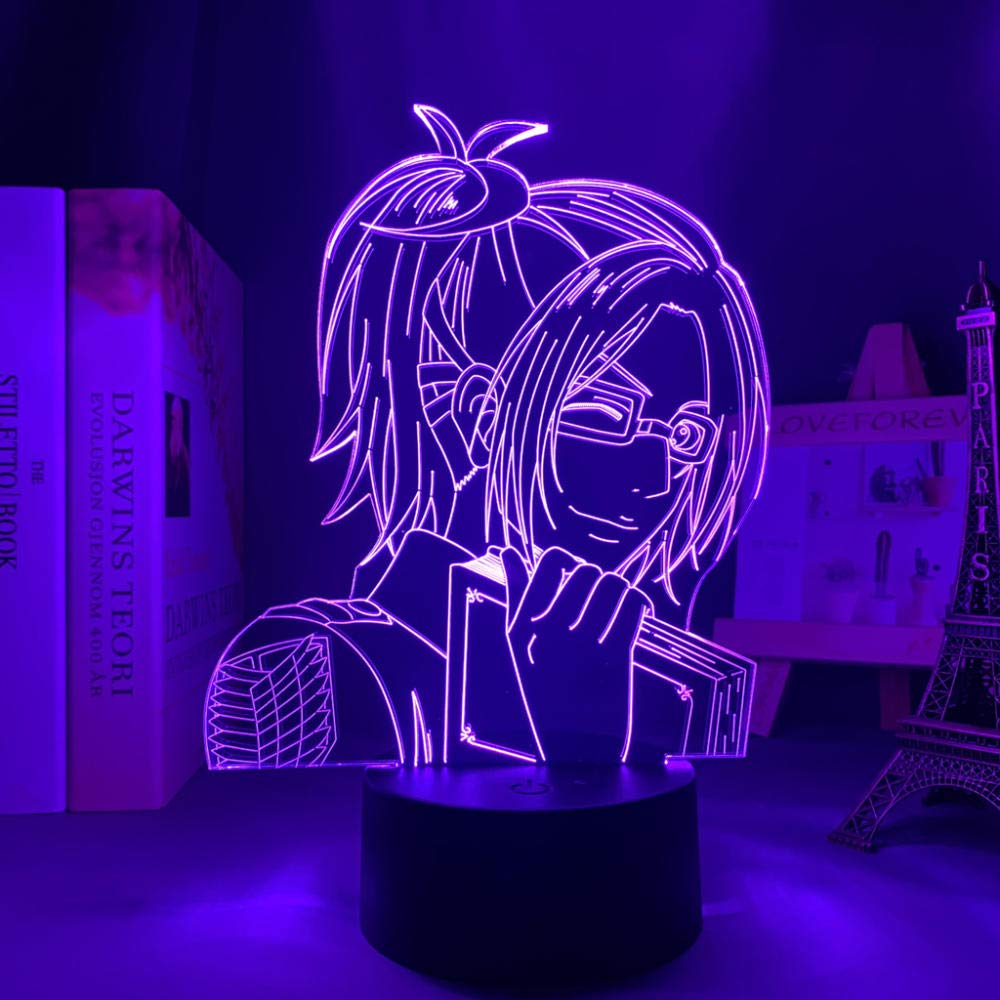 One Piece rufy Zoro Nami Sanji Night Light Anime Figure Lamp Soft Light Bedroom comodino Led Light Room Toys regalo di compleanno  26
