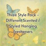 3 Voiture en pièces Air Freshener Fragrance Parfum Aquarelle Lilas Fraise Fraise Eau Fraise Pendentif Frais Fraise Parfumé Pendentive Voiture Intérieur Accessoires