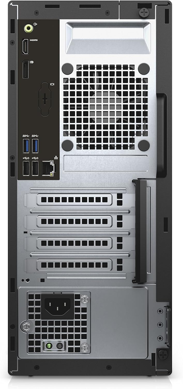 Dell Optiplex 3050 Mini Torre Ordenador de sobremesa, Intel Core i5-7500T, 8 GB de RAM, SSD de 256 GB, Wi-Fi, Bluetooth, distribución de Teclado Estadounidense, Windows 11 Pro (Reacondicionado)