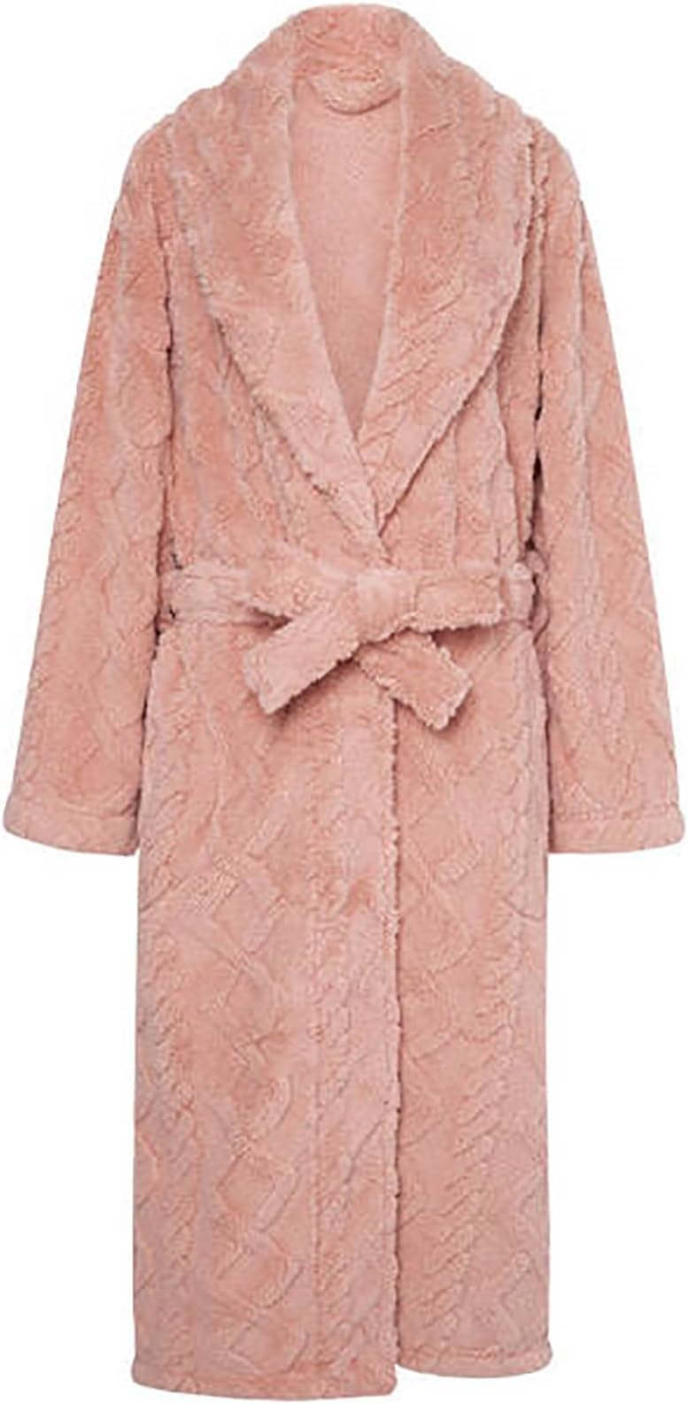 GenericUnisex Terry Towelling Thickened, Hotel Spa Kimono Style Bathrobe Dressing Gown, Highly Absorbent Supersoft Bath Robe