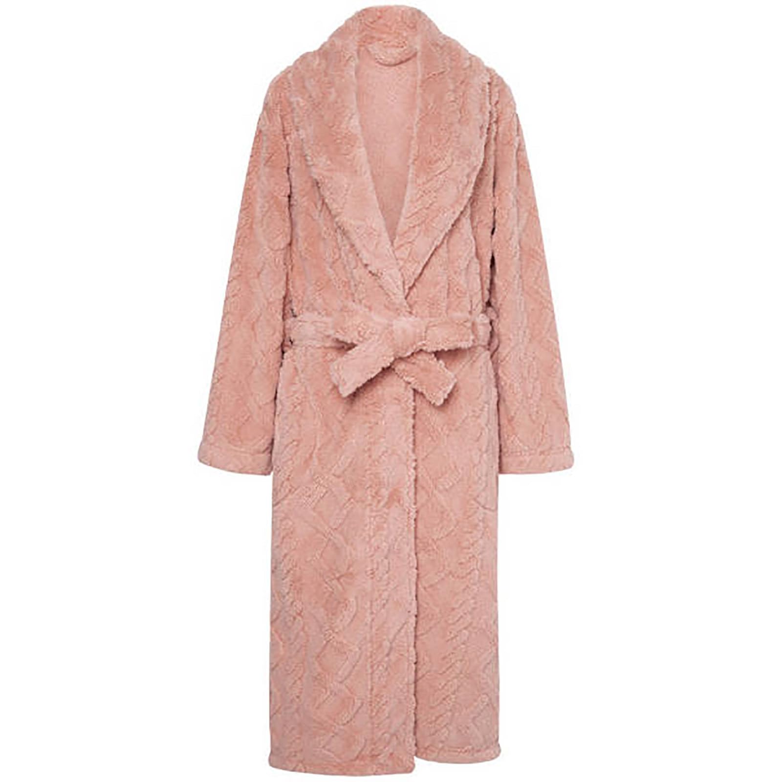 GenericUnisex Terry Towelling Thickened, Hotel Spa Kimono Style Bathrobe Dressing Gown, Highly Absorbent Supersoft Bath Robe