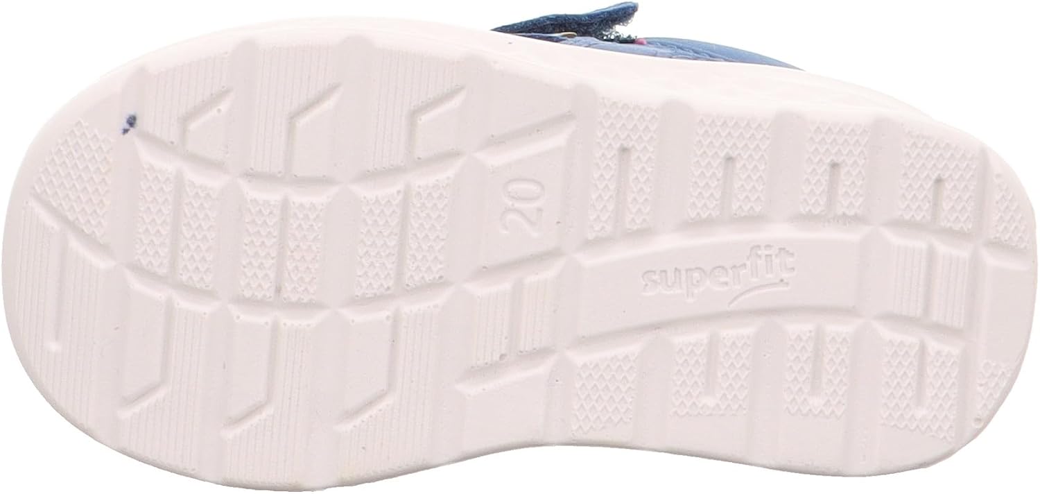 superfit Breeze Gore-Tex Girls' Learning to Walk Shoes, Blue Pink 8040, 22 EU Ancho