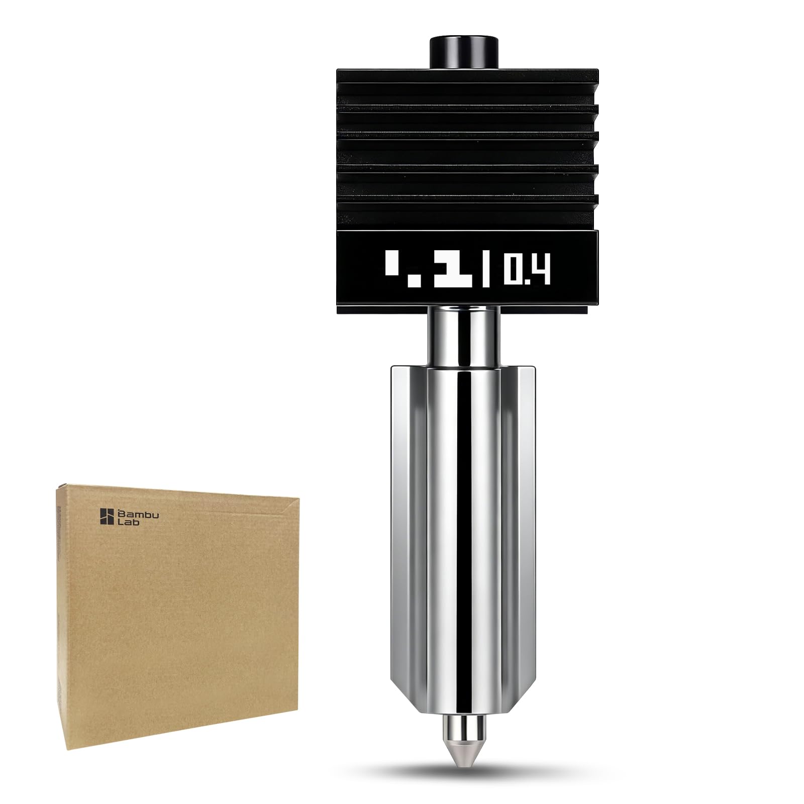 Original 0.4MM /H2C/H2S/H2D/P2S Hotend for Bambu Lab P2S/H2 Series 3D Printer,High-Temp Resistance and Quick Swap Hardened Steel Nozzle,3D Printer Extruder Print Head Kit Replacement H2/P2S Parts