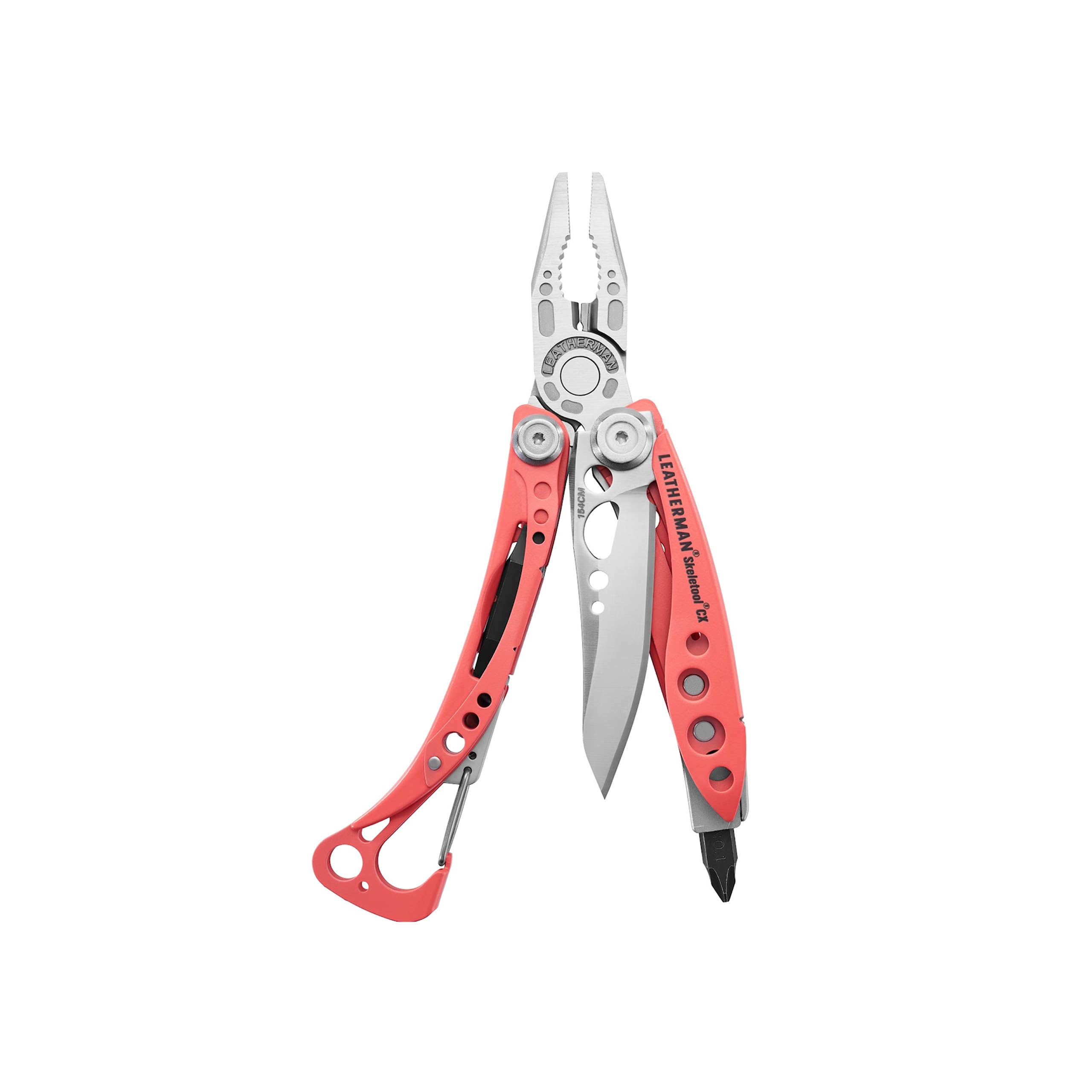 Leatherman Guava Skeletool Cx - 7-In-1 Camping & Survival Multi-Tool, Stainless Steel, Made In Usa,