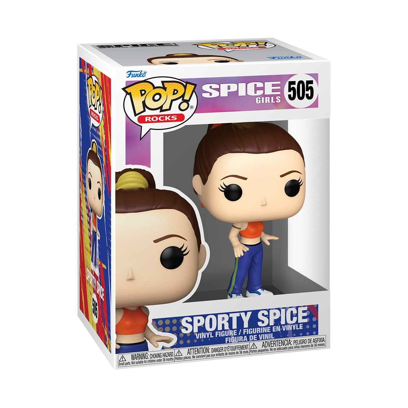 Funko POP! Rocks: Spice Girls - Sporty (Wannabe) - Collectable Vinyl Figure - Gift Idea - Official Merchandise - Toys For Kids & Adults - Model Figure for Collectors and Display