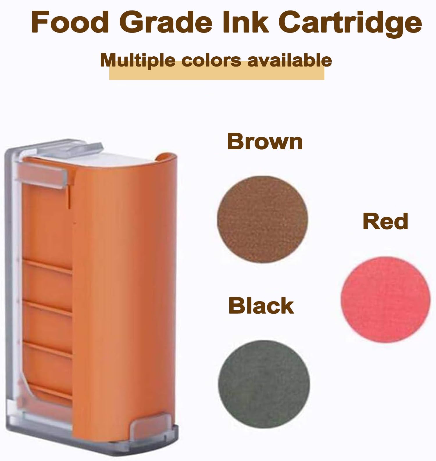 Impresora de inyección de tinta portátil de grado alimenticio para café con leche, pasteles, galletas, pan, macarrones, chocolate, perfecta para crear impresionantes diseños comestibles