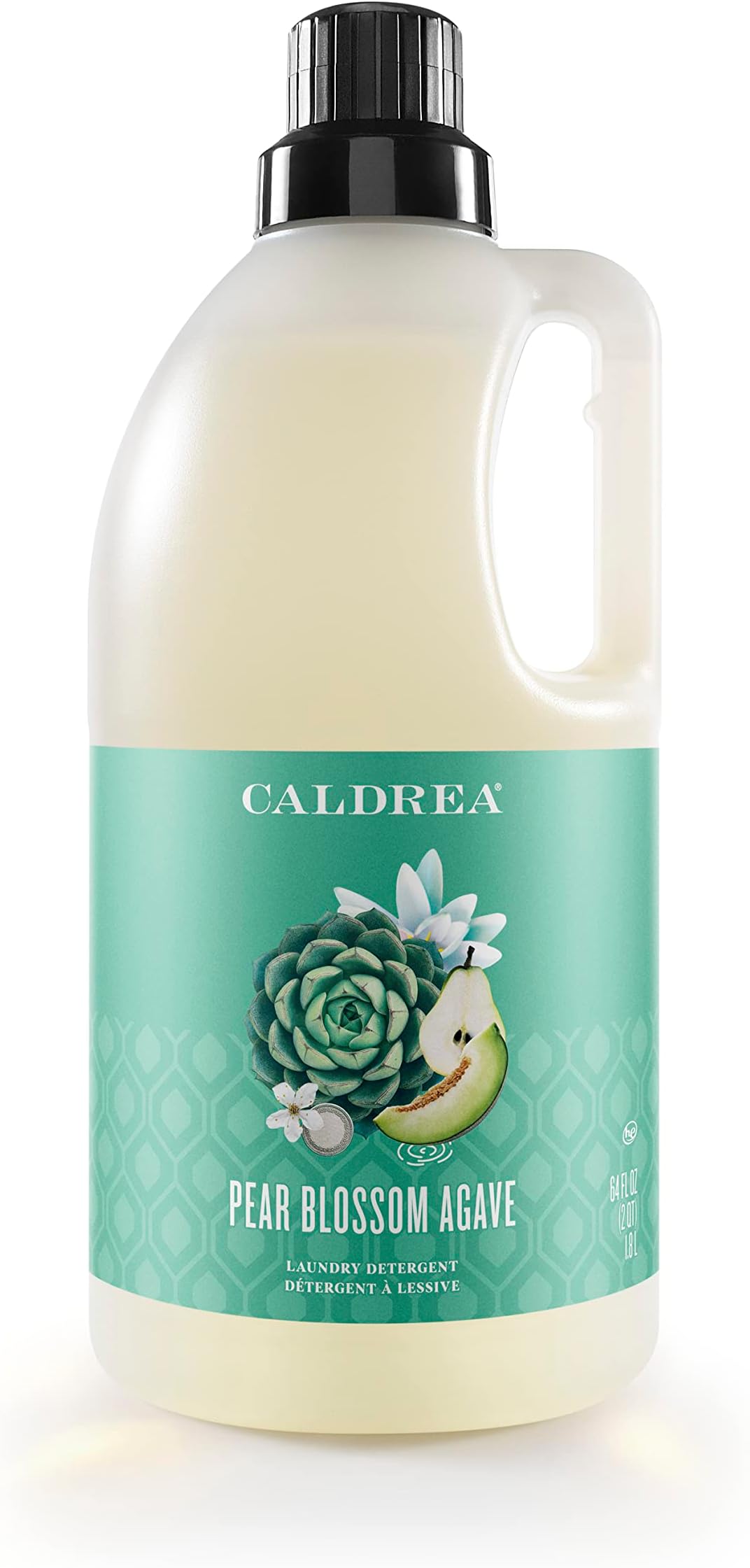 Liquid Laundry Detergent, Effective for all Fabrics and all Temperatures, Pear Blossom Agave Scent, 64 oz