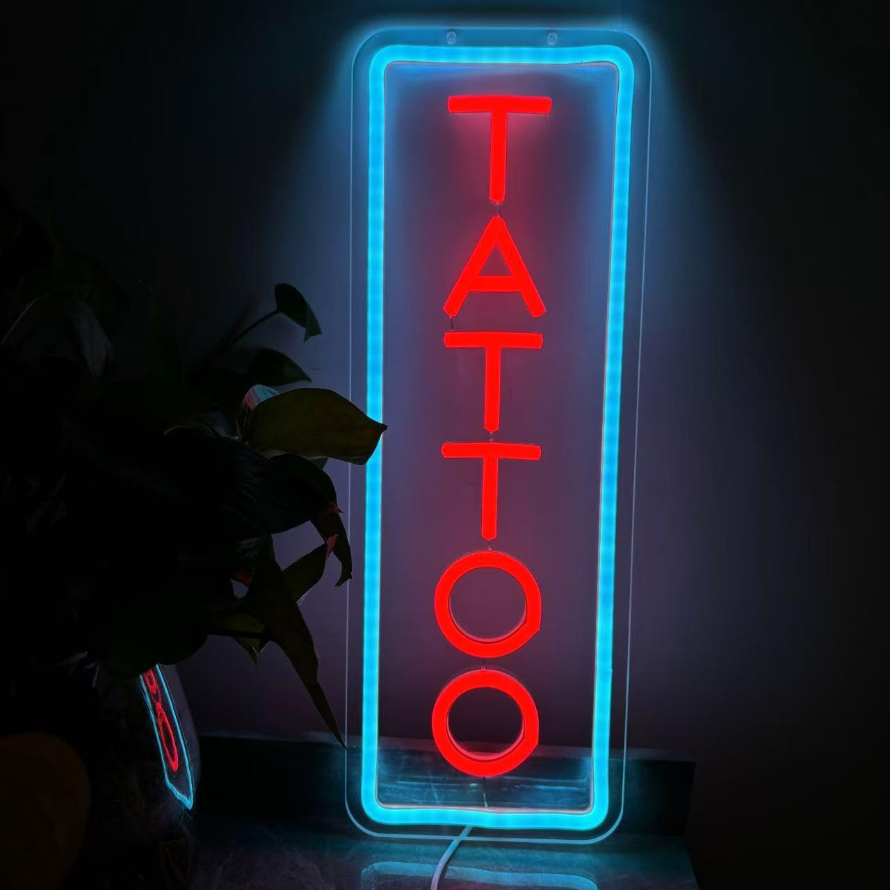 Tattoo Neon Sign Tattoo Studio Neon Sign for Tattoo Shop Office Neon Light Sign Tattoo Wall Decor Neon Light Dimmable Tattoo Salon Led Light