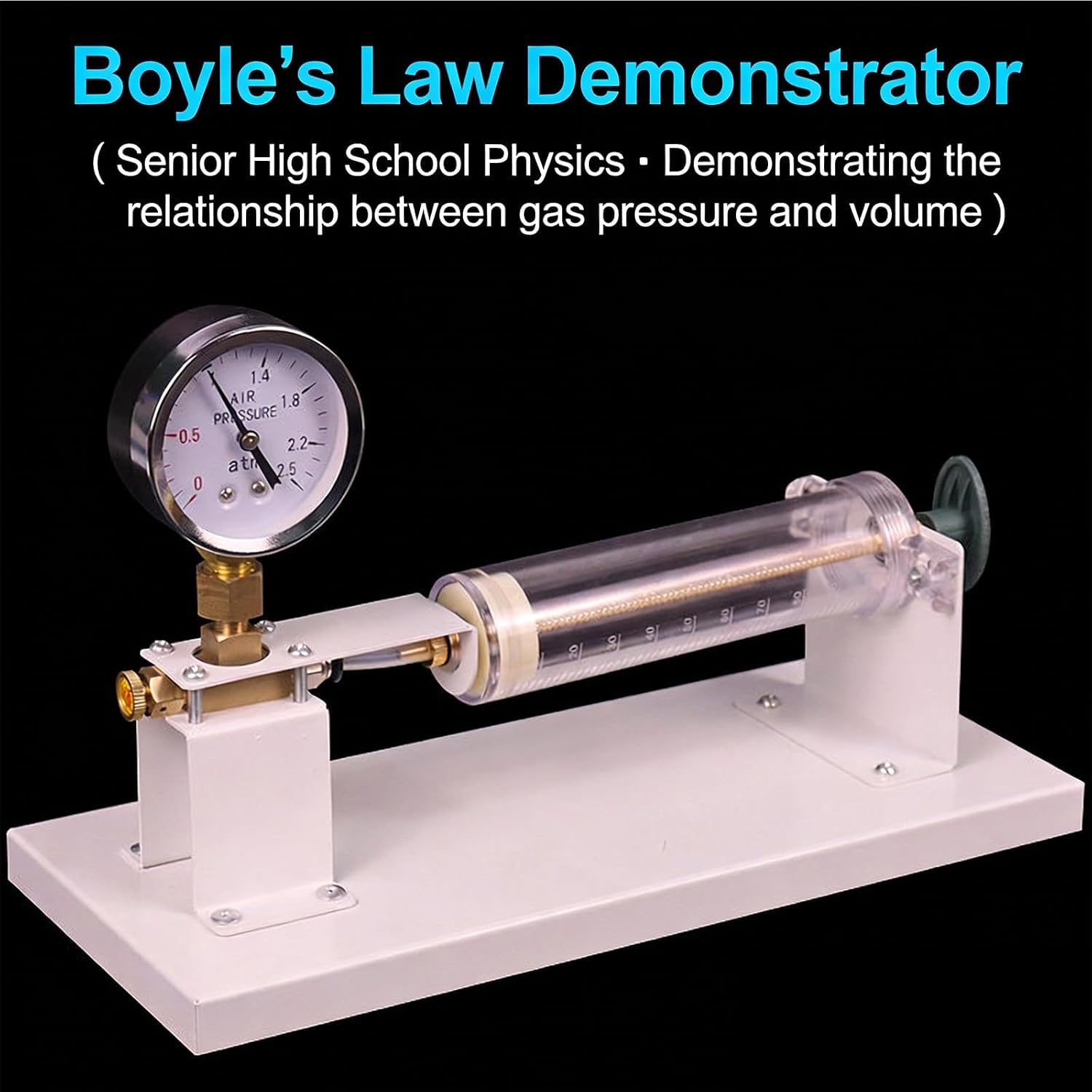 Dimostratore Della Legge Di Boyle, Kit Professionale Per Esperimenti Sulla Legge Di Boyle, Apparato Sperimentale Per La Dimostrazione Della Relazione Pressione-volume Dei Gas.