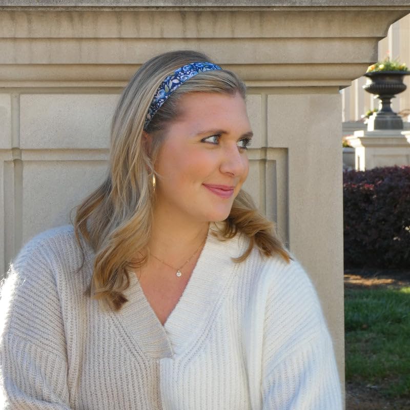 Miniatura 6 de Sweaty Bands Diadema para mujeres y niñas para un estilo de vida activo  Absorbe el sudor, antideslizante, con forro de terciopelo, elegante diadema